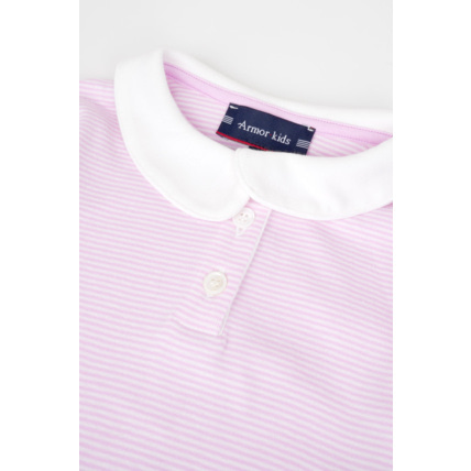 Avis Ensemble pyjama Kids - coton - Mauve Rose/Milk ARMOR-LUX 4