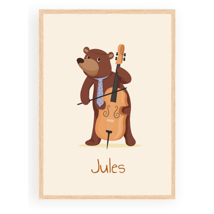 Avis Affiches personnalisées - Animaux Musiciens LES PETITS CITRONS 2
