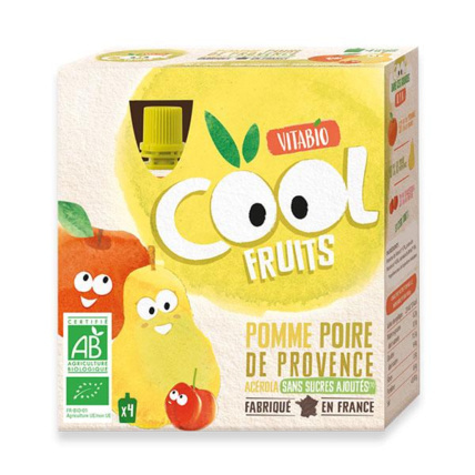 Avis Cool Fruits - Pomme Poire de Provence Acérola Babybio 1