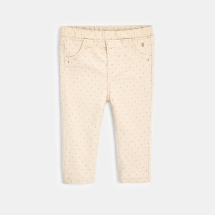 Avis Jegging toile stretch uni OBAÏBI 1