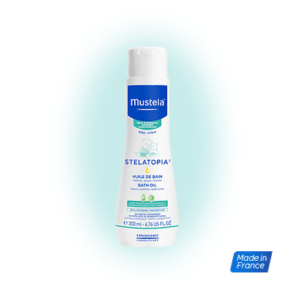 Avis Stelatopia® Huile de bain Mustela 1