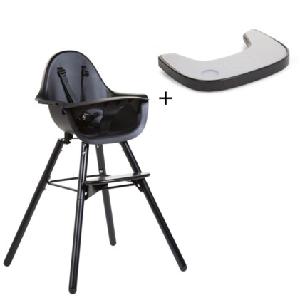 Avis Pack chaise haute évolutive evolu 2 + tablette Childhome 3