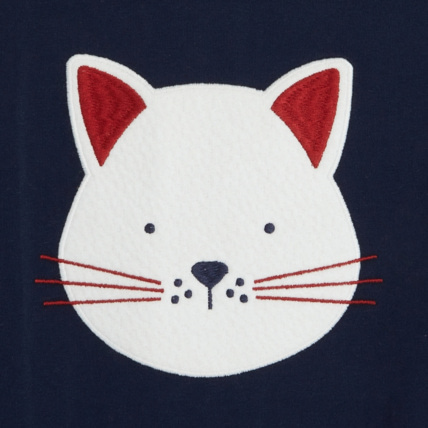 Avis T-shirt à motif animal bleu fille OKAIDI 3