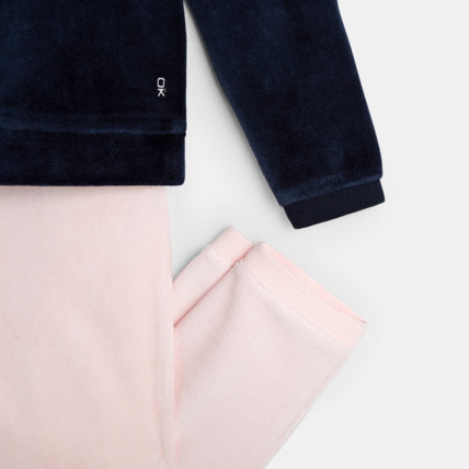 Avis Pyjama en velours éponge bleu fille OKAIDI 5