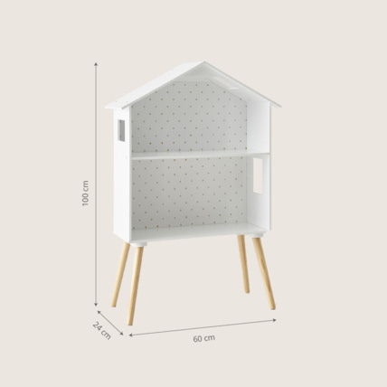 Avis Maison de poupée en bois étagère Petite Amélie 5