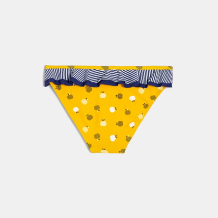 Avis Culotte de bain imprimée jaune fille OKAIDI 3