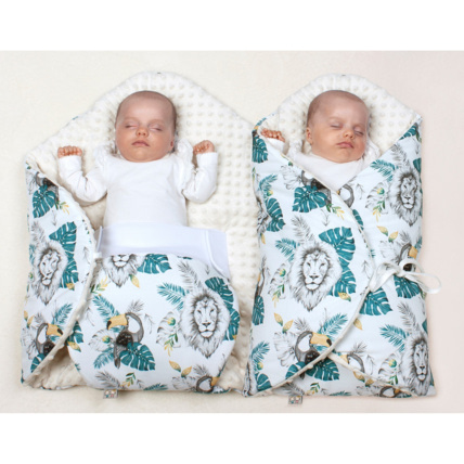 Avis Gigoteuse d'emmaillotage évolutive en coton, Eucalyptus Sevira Kids 5