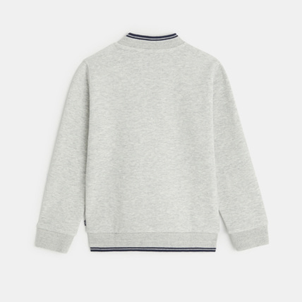 Avis Sweat-shirt zippé façon teddy gris garçon OKAIDI 3