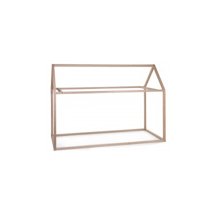 Avis Structure de lit cabane Naturel Childhome 1
