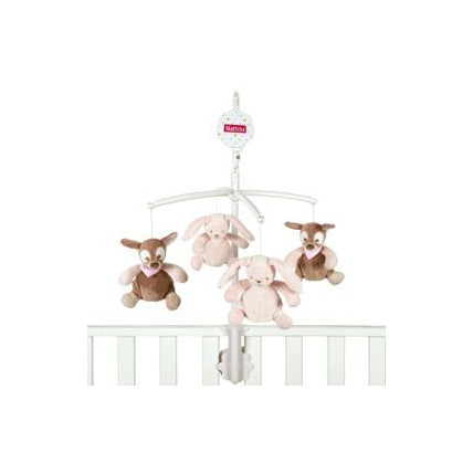 Avis Mobile bébé biche Rosy et Emil NATTOU 1