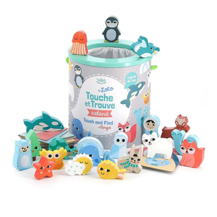 Avis Jeu de reconnaissance Touche et trouve VILAC 2