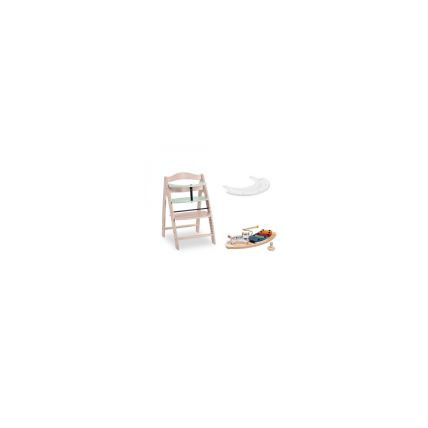 Avis Chaise Haute Bébé Arketa + Tablette Et Jeu En Bois Hauck 2