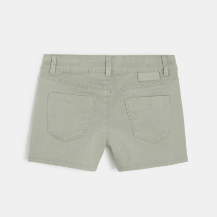 Avis Short en toile vert fille OKAIDI 4
