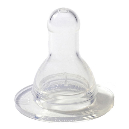 Avis Lot de 2 tétines silicone débit variable 6-18m BÉABA 1