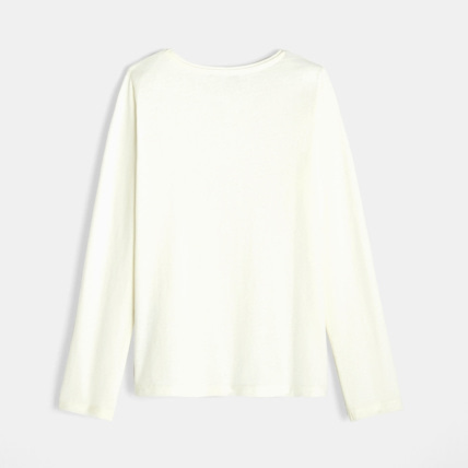 Avis T-shirt à motif blanc fille OKAIDI 2