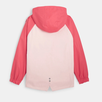Avis Parka bicolore imperméable à capuche rose fille OKAIDI 6