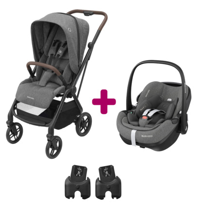 Avis Poussette duo Léona 2  + pebble 360 pro 2 essential Maxi-Cosi 1