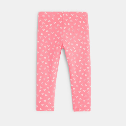 Avis Leggings courts imprimés rose fille OKAIDI 2