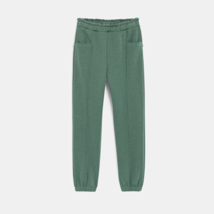 Avis Pantalon de jogging urbain vert fille OKAIDI 1