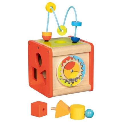 Avis Cube de motricité et d'activités musicales GOKI 1