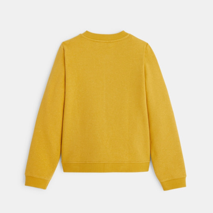 Avis Sweat zippé à pois irisés jaune fille OKAIDI 3