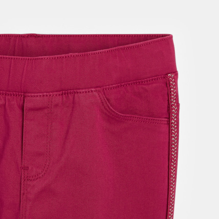 Avis Tregging en toile violet fille OKAIDI 2