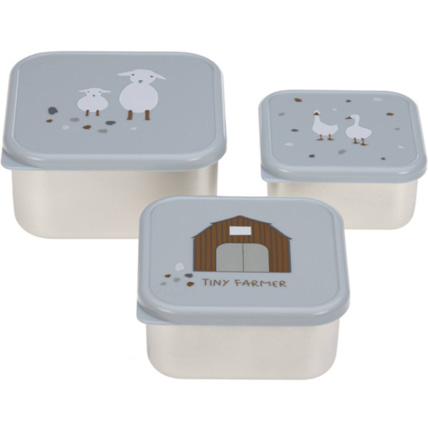 Avis Lot de 3 boîtes à goûter LÄSSIG 2