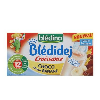 Avis Blédidej Croissance Choco saveur banane dès 12 mois Blédina 1