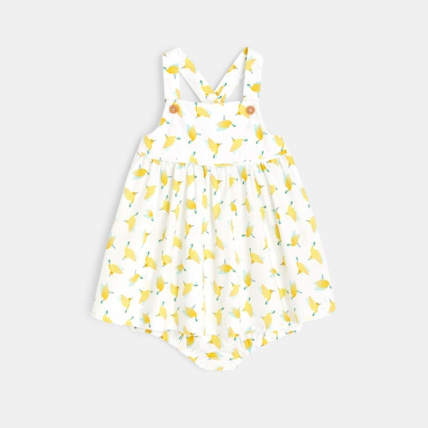 Avis Robe imprimée colibris et bloomer OBAÏBI 1