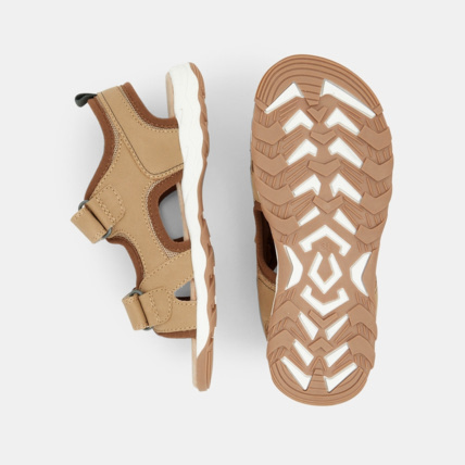 Avis Sandale trek semelle cuir beige garçon OKAIDI 3