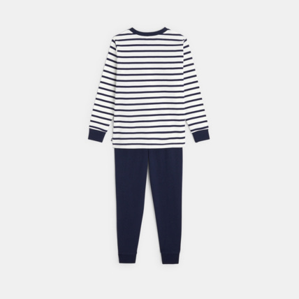 Avis Pyjama 2 pièces en jersey bleu garçon OKAIDI 4