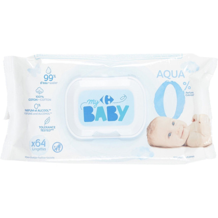 Avis Lingettes à l'eau MY CARREFOUR BABY 1