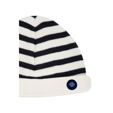 Avis Bonnet Rayé "Lannion" Kids - Nature/Navire ARMOR-LUX 2