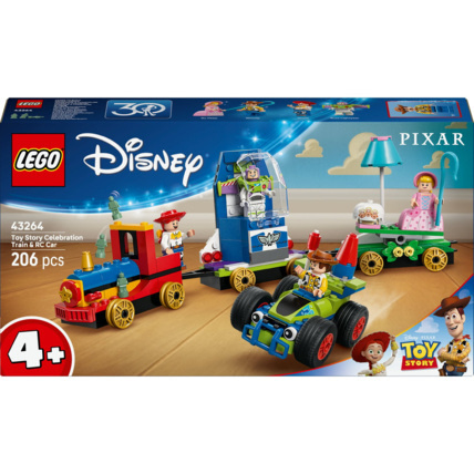 Avis Le train en fête et voiture RC Toy Story Disney LEGO 1