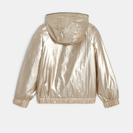 Avis Blouson à effet métallisé jaune fille OKAIDI 4