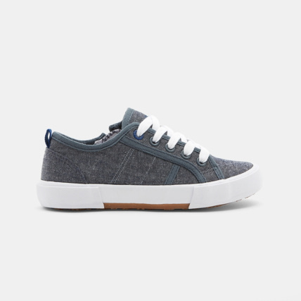 Avis Tennis toile bicolores bleues garçon OKAIDI 1