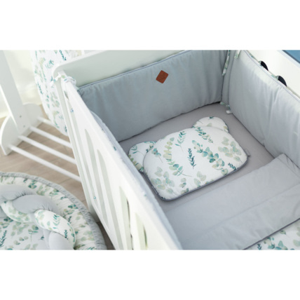 Avis Tour de lit déhoussable et réversible, Eucalyptus Sevira Kids 7