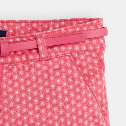 Avis Short imprimé rose fille OKAIDI 3