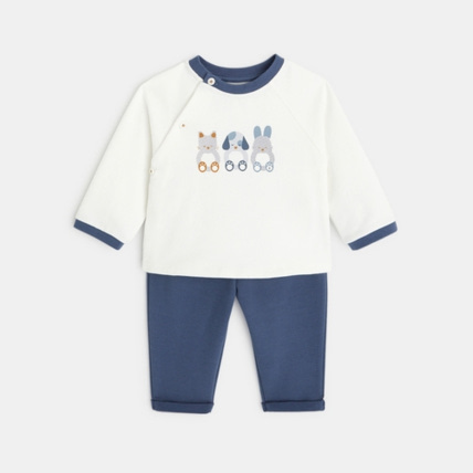 Avis Sweat molleton et pantalon maille côtelée OBAÏBI 1