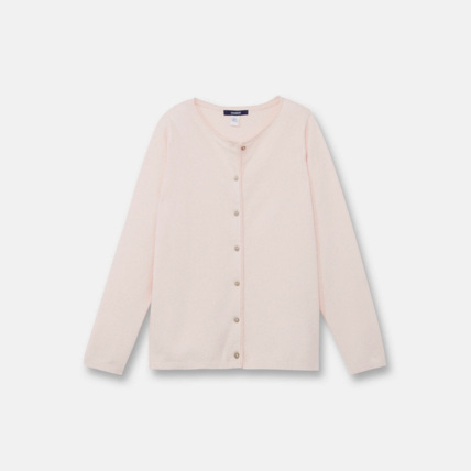 Avis Gilet nid d’abeille rose fille OKAIDI 1