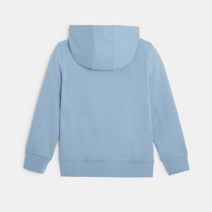 Avis Sweat-shirt uni à capuche bleu garçon OKAIDI 3