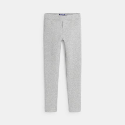Avis Jegging chaud et pailleté gris fille OKAIDI 1
