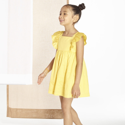 Robe okaidi jaune hotsell