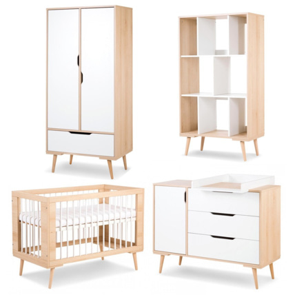 Avis Chambre bébé complète Commode à langer Armoire Bibliothèque et Lit SOFIE Mon Mobilier Design 6