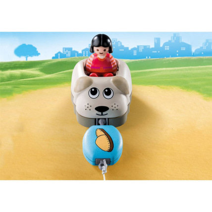 Avis Playmobil 1.2.3 - Wagon chien PLAYMOBIL 3