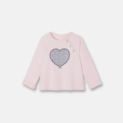 Avis Sweat en jersey côtelé à motif OBAÏBI 1
