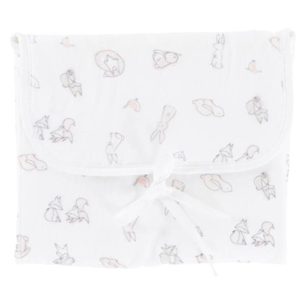Avis Tapis nomade mousseline de coton biologique Imagine CARRE BLANC 3