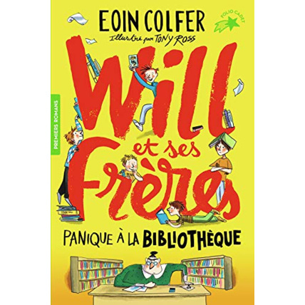 Avis Livre Will Et Ses Freres - 1 Panique A La Bibliotheque GALLIMARD JEUNESSE 1