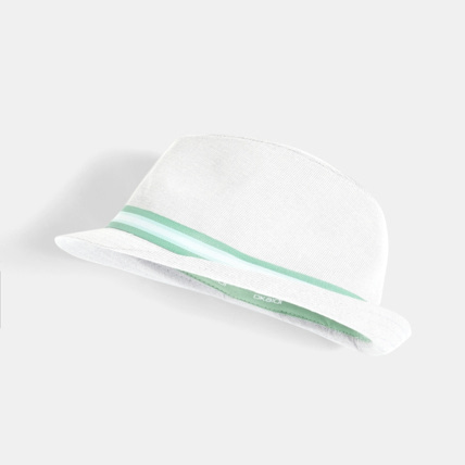 Avis Chapeau trilby blanc garçon OKAIDI 1
