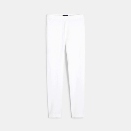 Avis Leggings unis blanc fille OKAIDI 1